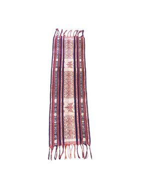 Antique Indonesian Ikat Textile Hand Woven Moth Tapestry